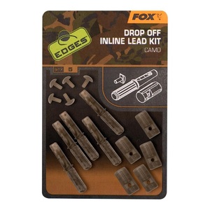 FOX Rage, FOX Rage Edges Camo Inline Lead Drop Off Kit - Vorfach, FOX Rage Edges Camo Inline Lead Drop Off Kit - Vorfach