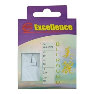 Stucki, Stucki Mont. Hakeno. Widerhaken BN 6, Stucki Fishing Excellence - Haken geknüpft allround - ohne Widerhaken
