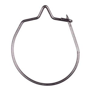 Zeck, Zeck Worm Clip Hair-Rig - Silber -, Zeck Worm Clip Hair-Rig - Silber -