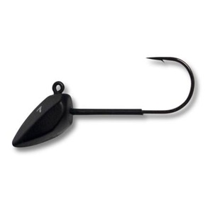 Toppies, Toppies Tungsten Dart Jig - Dart Jigkopf - Black Matt -, Toppies Tungsten Dart Jig - Dart Jigkopf - Black Matt -