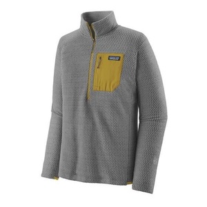 Patagonia, Patagonia M's R1 Air Zip Neck - Pullover - Salt Grey -, 