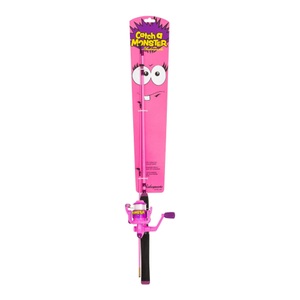 Shakespeare, Shakespeare Catch a Monster Spin Combo - Kinderset - Pink -