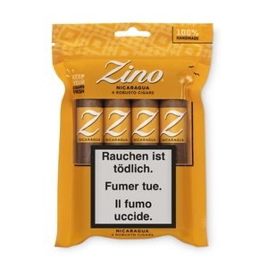 Zino, Zino Nicaragua Robusto (Verpackungseinheit: (4er im Freshpack)), Zino Nicaragua Robusto (Verpackungseinheit: (4er im Freshpack))