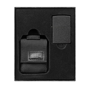 undefined, Zippo Pouch Black Geschenkset, Zippo Pouch Black Geschenkset