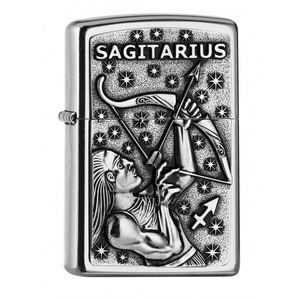 undefined, Neu Zippo Sternzeichen Schütze Emblem
