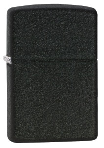 undefined, Zippo Black Crackle