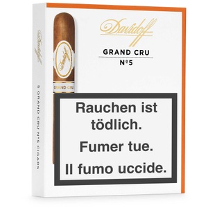 undefined, Davidoff Grand Cru No.5 (Verpackungseinheit: 5er), Davidoff Grand Cru No.5 (Verpackungseinheit: 5er)