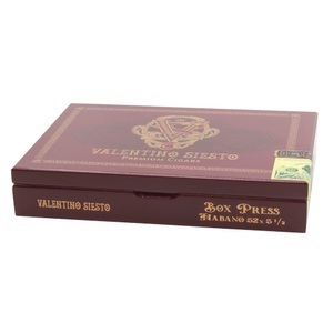 Valentino Siesto, Valentino Siesto Premium Natural Robusto Box Pressed (Verpackungseinheit: 20er), Valentino Siesto Premium Natural Robusto Box Pressed (Verpackungseinheit: 20er)