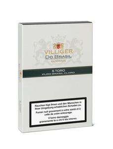 Villiger do Brasil, Villiger do Brasil Claro Toro (Verpackungseinheit: 5er), Villiger do Brasil Claro Toro (Verpackungseinheit: 5er)