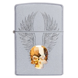 undefined, Zippo Gold Skull, Zippo Gold Skull