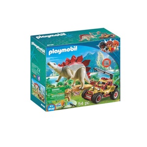 PLAYMOBIL, Forschermobil mit Stegosaurus, PLAYMOBIL® The Explorers 9432 Forschermobil mit Stegosau mehrfarbig