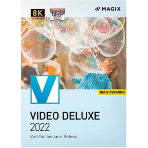 Magix, Magix Video deluxe (2022) Vollversion, 1 Lizenz Windows Videobearbeitung, 