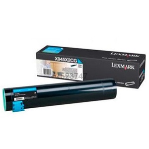 Lexmark, Lexmark X945X2Cg cyan Toner-Modul, LEXMARK Tonerkassette cyan 22.000 Seiten passend für: X 940 Series;X940e;X945e