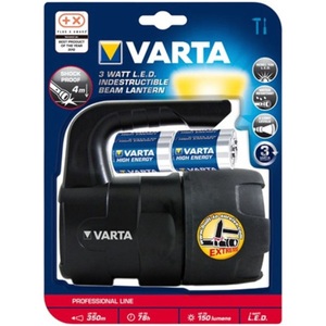 Varta, Varta LED Batteriebetriebener Handscheinwerfer LED-Handlampe Beam 3 W 150 lm 18750 101 421, 