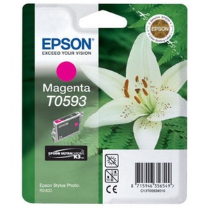 Epson, Epson T059340 Magenta, Epson Tintenpatrone, rot, C13T05934010