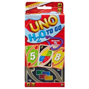 Mattel, MATTEL UNO H2O To Go, Mattel Spiele Kartenspiel UNO H2O To Go