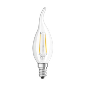 Osram, OSRAM LED EEK A++ (A++ - E) E14 Kerzenform Windstoß 4 W = 40 W Warmweiß (Ø x L) 35 mm x 121 mm 1 St., OSRAM 4058075434226 LED EEK E (A - G) E14 Kerzenform Windstoß 4 W = 40 W Warmweiß (Ø x L) 35 mm x 121 mm 1 St.