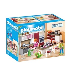 PLAYMOBIL, Große Familienküche, PLAYMOBIL® City Life 9269 - Große Familienküche