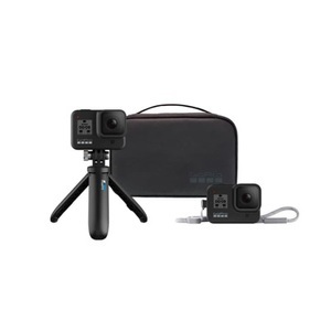 GoPro, Gopro Akttr-002 Travel Kit - Mini-Stativ (Schwarz), GoPro Travel Kit 2.0 Zubehör Dampfreiniger