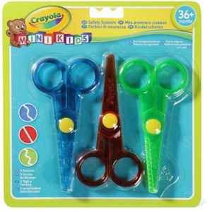 undefined, Crayola 3x sichere Kinderscheren, Crayola Mini Kids 3 Kinder-Scheren