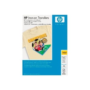 Hp, HP C6050A Papier Iron-On T-Shirt, HP Transferpapier zum Aufbügeln - 12 Blatt/A4/210 x 297 mm