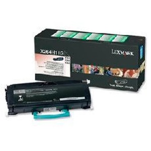 Lexmark, Lexmark schwarz Toner-Modul, Lexmark Toner, schwarz, Prebate, X264H11G, (9'000 Seiten)
