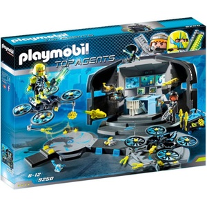PLAYMOBIL, Dr. Drone's Command Center, Playmobil - 9250 Kommandocenter, Multicolor