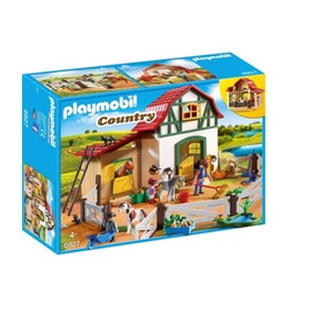 PLAYMOBIL, Ponyhof, PLAYMOBIL® Country 6927 Ponyhof mehrfarbig