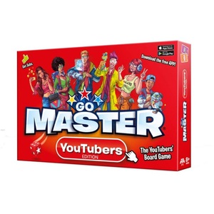 undefined, Go Master Youtubers Multicolor, «Go Master Youtubers», Gesellschaftsspiel, ab 8 Jahren