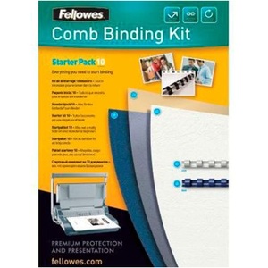 Fellowes, Fellowes Starterkit zum Binden -, FELLOWES Starterkit für 10 Dokumente 5371701
