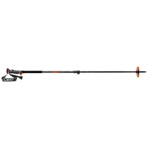 Leki, LEKI Helicon Lite Teleskopstock, Leki Helicon Lite - Skistöcke Dark Anthracite / Neon Orange / Black 110 - 145 cm