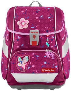 STEP BY STEP, Schulrucksack-Set, 6-teilig Schulrucksack-Set, 6-teilig, Step by Step 2IN1 PLUS Schulranzen-Set Fairy Freya, 6-teilig