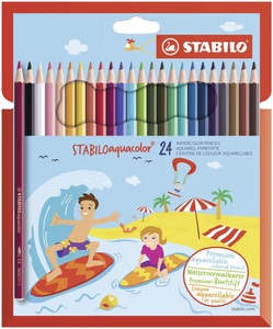 Stabilo, STABILO Malstift aquacolor 24er Etui, STABILO Malstift aquacolor 24er Etui
