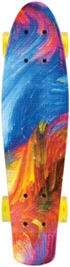 Schildkröt, Retro Skateboard Hurricane Multicolor, Schildkröt - Retro Skateboard Hurricane, Multicolor