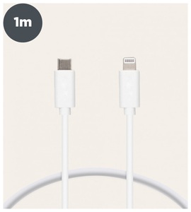 KSiX, Ksix Mfi Für Iphone Kabel Usb Typ C - Lightning Weiß Für Iphone, 
