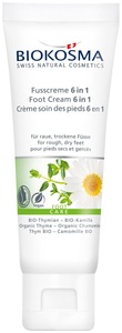 Biokosma, BIOKOSMA Fusscreme 6 in 1 Mini mit Bio-Thymian und Bio-Kamille (20ml), BIOKOSMA Fusscreme 6 in 1 Mini mit Bio-Thymian und Bio-Kamille (20ml)