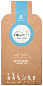BEN&ANNA, BEN&ANNA Duschflakes Blue Basil, 