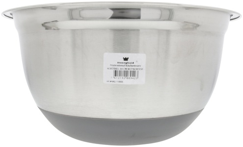 undefined, Chromschüssel antirutsch 30cm, Rührschüssel »Stronghold Inox 5,5 l« aus Edelstahl