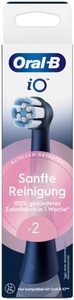 Oral-B, Oral-B Aufsteckbürsten iO Sanfte Reinigung Schwarz 2er, Oral-B Aufsteckbürsten iO Sanfte Reinigung Schwarz 2er