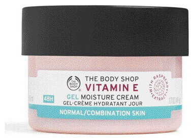 The body shop, Vitamin E feuchtigkeitsspendende Gel-Creme, The Body Shop Vitamin E Gel Moisture Cream with Raspberry Extract 50ml Damen