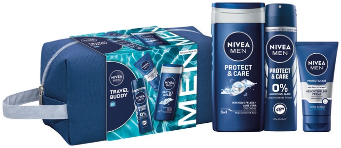 Nivea, Nivea Men Geschenkset Traveller (5-teilig), Nivea Men Geschenkset Traveller (5-teilig)