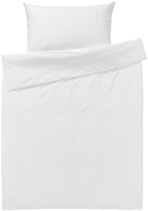 Inhouse NEXT, Inhouse NEXT Duvet Seersucker Uni weiss 160x210, Inhouse Duvet Gots Seersucker 160x210 weiss