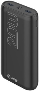 Celly, CELLY Power Bank PD 20W 20000 Mah, CELLY Power Bank PD 20W 20000 Mah