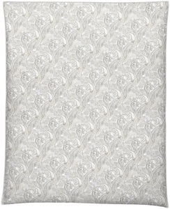 Inhouse NEXT, IH NEXT Duvet Satin Pais. silber 160x210, Inhouse Duvet Gots Satin 160x210 Paisley silber