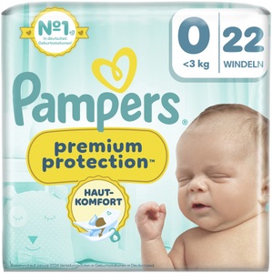 Pampers, Pampers Premium Protection Gr.0 Micro <3kg 22 Windeln, Pampers Premium Protection Gr.0 Micro <3kg 22 Windeln