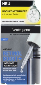 Neutrogena, Retinol Boost+ Intensives Nacht Serum Damen 30ml, Neutrogena® Retinol Boost+ Intensiv-Nachtserum