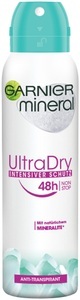Garnier, Garnier Mineral Ultra Dry Deo 48h Spray, Garnier Mineral Ultra Dry Deo 48h Spray