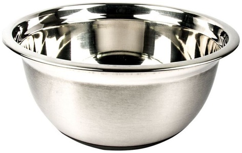 Qualité&Prix, Chromschüssel antirutsch 26cm, Rührschüssel »Stronghold Inox 5,5 l« aus Edelstahl