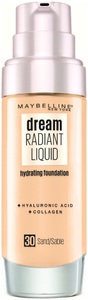 Maybelline New York, Maybelline New York Fdt Dream Satin Liquid 030 Sand, Maybelline NY Dream Radiant Liquid Make-Up 30 Sand
