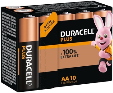 Duracell, Duracell Batterien PLUS AA/LR6 10ST, 